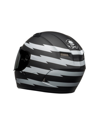 Шлем BELL Qualifier Z-Ray черно-белый