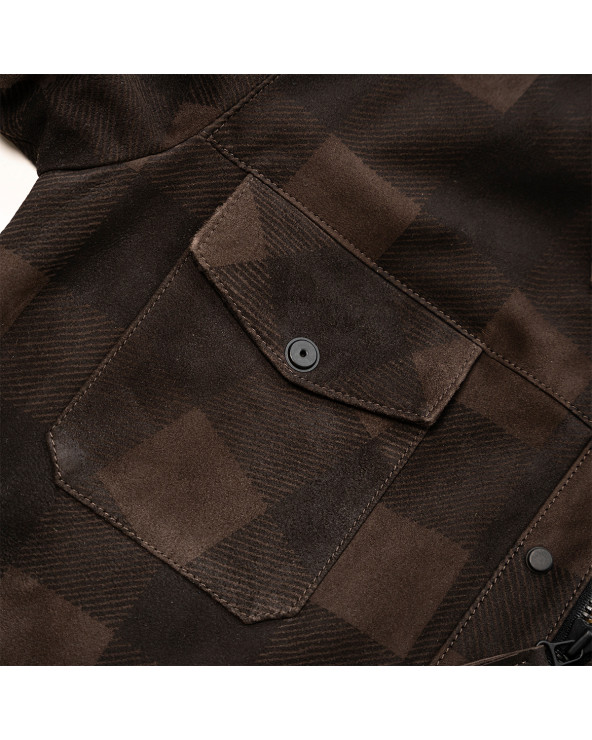 Куртка DMD Check коричневая