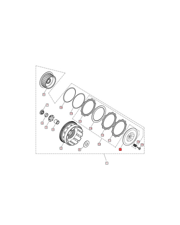 T1170066, Clutch Assy