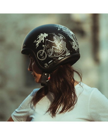 Шлем DMD RETRO 22.06 Ghost Rider